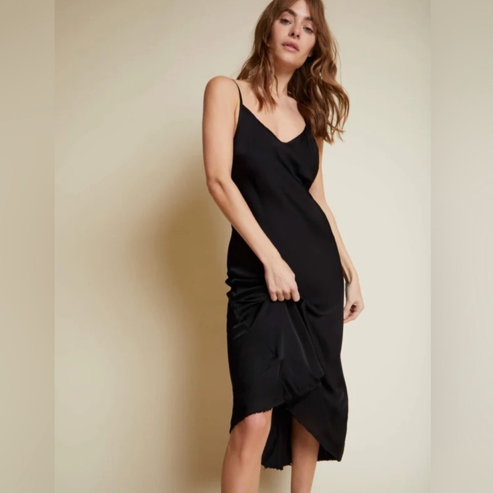 Nation LTD, Sophia Satin Bias Cut Slip Dress